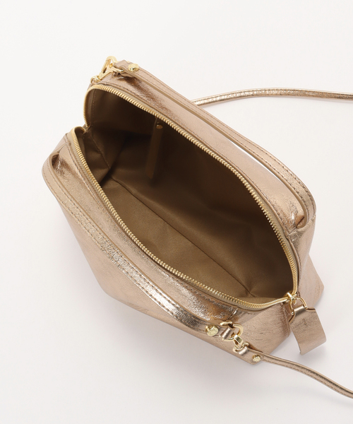Spick & Span(スピックアンドスパン)の「GIANNI CHIARINI / ジャンニ キアリーニ ALIFA VNCMET(ショルダーバッグ・レディース・ゴールド系その他・FREE)」の7枚目の写真