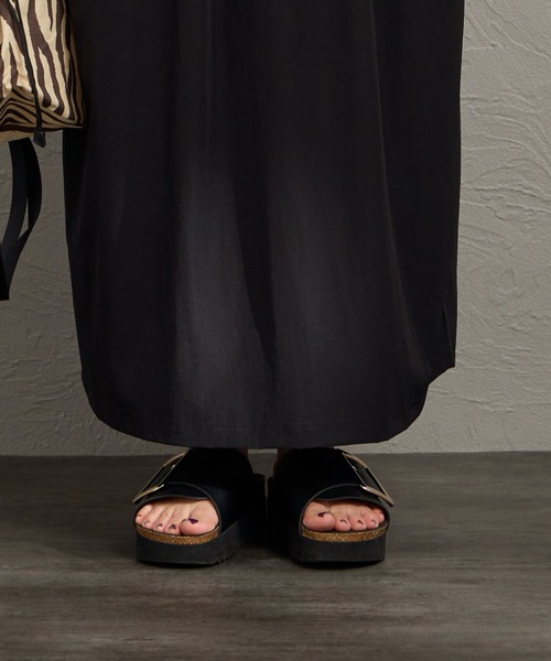 KELTY（ケルティ）の「[KELTY/ケルティ] 別注 異素材切替 ウエストギャザー ワンピース（ワンピース・レディース・ベージュ/ブラック/チャコールグレー・F）」の15枚目の写真