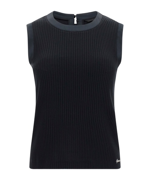 Guess(ゲス)の「CHARLINE Top タンクトップ(タンクトップ・レディース・ブラック/ホワイト・LARGE/MEDIUM/SMALL/X-SMALL)」の4枚目の写真