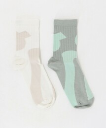 On（オン）の「＜On＞Liquid Logo/リキッド  ロゴ ２Pソックス（ソックス/靴下）」