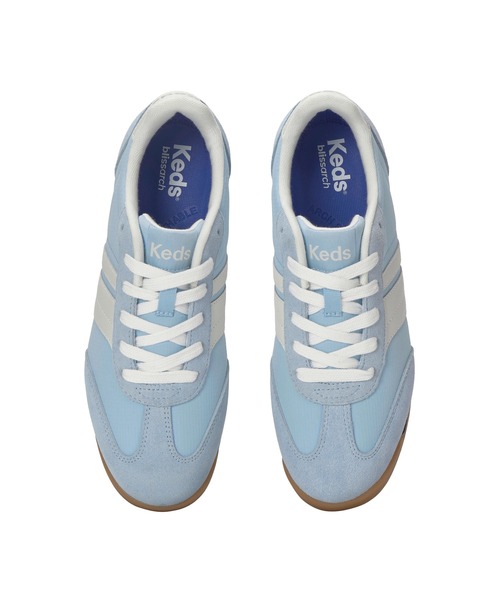 Keds(ケッズ)の「Keds リバイバル ナイロン/スエード/レザー ブルー(スニーカー・レディース・ブルー・23.0cm/23.5cm/24.0cm/24.5cm/25.0cm/22.5cm)」の3枚目の写真