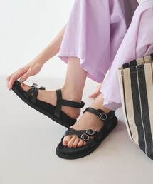 BEAUTY&YOUTH UNITED ARROWS（ビューティーアンドユースユナイテッドアローズ）の「ダブルクロス ベルト バックストラップ サンダル（サンダル）」