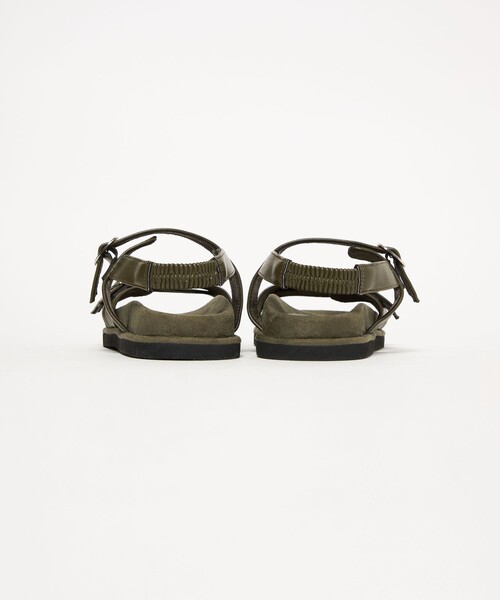 BEAUTY&YOUTH UNITED ARROWS（ビューティーアンドユースユナイテッドアローズ）の「ダブルクロス ベルト バックストラップ サンダル（サンダル・レディース・オリーブ/ブラック・38/37/36）」の17枚目の写真