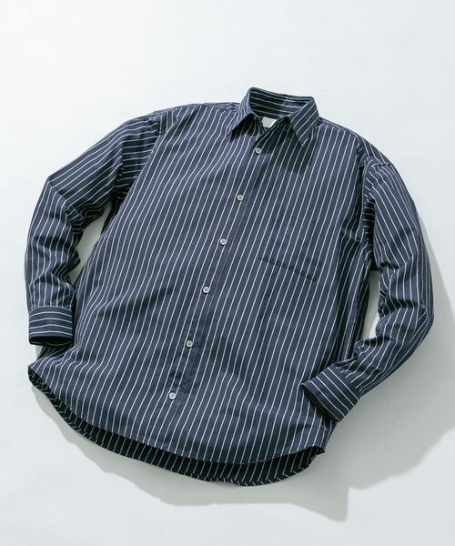 URBAN RESEARCH ROSSO MEN(アーバンリサーチロッソメン)の「『WEB限定』『イージーケア』『XLサイズあり』アーバンリラックスリネンシャツ(シャツ/ブラウス・メンズ・ブルー/ブラック/アイボリー/カーキ/ホワイト/ネイビー・X-LARGE/LARGE/MEDIUM/SMALL)」の1枚目の写真