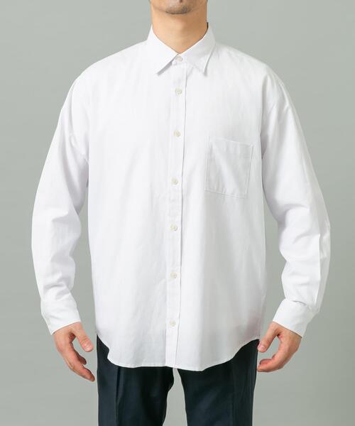 URBAN RESEARCH ROSSO MEN(アーバンリサーチロッソメン)の「『WEB限定』『イージーケア』『XLサイズあり』アーバンリラックスリネンシャツ(シャツ/ブラウス・メンズ・ブルー/ブラック/アイボリー/カーキ/ホワイト/ネイビー・X-LARGE/LARGE/MEDIUM/SMALL)」の7枚目の写真