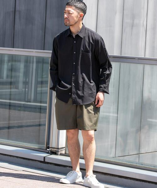 URBAN RESEARCH ROSSO MEN(アーバンリサーチロッソメン)の「『WEB限定』『イージーケア』『XLサイズあり』アーバンリラックスリネンシャツ(シャツ/ブラウス・メンズ・ブルー/ブラック/アイボリー/カーキ/ホワイト/ネイビー・X-LARGE/LARGE/MEDIUM/SMALL)」の15枚目の写真