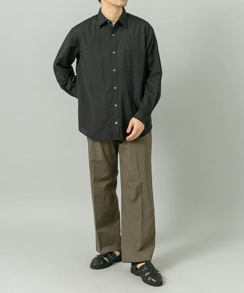 URBAN RESEARCH ROSSO MEN(アーバンリサーチロッソメン)の「『WEB限定』『イージーケア』『XLサイズあり』アーバンリラックスリネンシャツ(シャツ/ブラウス・メンズ・ブルー/ブラック/アイボリー/カーキ/ホワイト/ネイビー・X-LARGE/LARGE/MEDIUM/SMALL)」の19枚目の写真