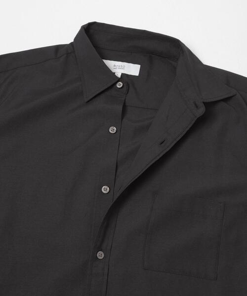 URBAN RESEARCH ROSSO MEN(アーバンリサーチロッソメン)の「『WEB限定』『イージーケア』『XLサイズあり』アーバンリラックスリネンシャツ(シャツ/ブラウス・メンズ・ブルー/ブラック/アイボリー/カーキ/ホワイト/ネイビー・X-LARGE/LARGE/MEDIUM/SMALL)」の21枚目の写真