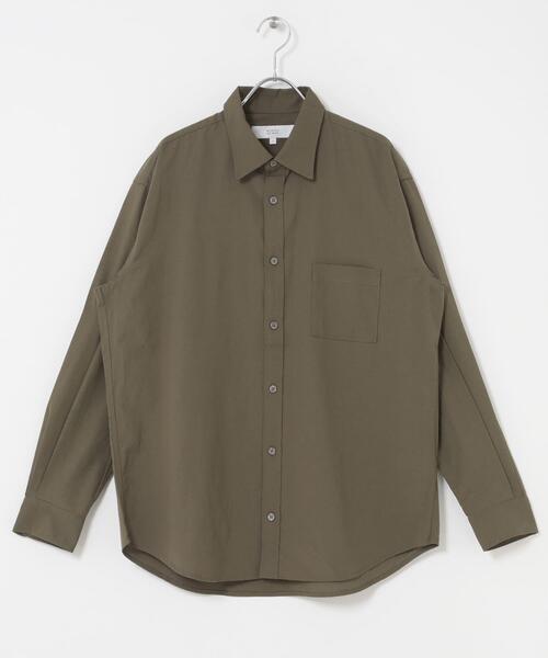 URBAN RESEARCH ROSSO MEN（アーバンリサーチロッソメン）の「『WEB限定』『イージーケア』『XLサイズあり』アーバンリラックスリネンシャツ（シャツ/ブラウス・メンズ・ブルー/ブラック/アイボリー/カーキ/ホワイト/ネイビー・X-LARGE/LARGE/MEDIUM/SMALL）」の13枚目の写真