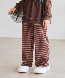 Piet（ピエット）の「チェックプリーツパンツ（その他パンツ）」
