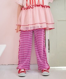Piet（ピエット）の「チェックプリーツパンツ（その他パンツ）」