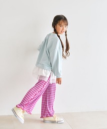 Piet（ピエット）の「チェックプリーツパンツ（その他パンツ）」