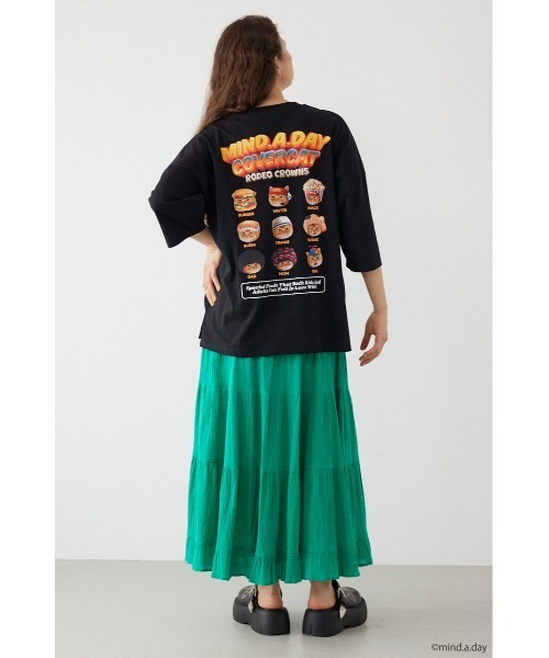 RODEO CROWNS WIDE BOWL(ロデオクラウンズワイドボウル)の「(MIND.A.DAY)SPECIAL FOODS Tシャツ(Tシャツ/カットソー・レディース・ブラック/レッド/オフホワイト/ライトイエロー・FREE)」の18枚目の写真