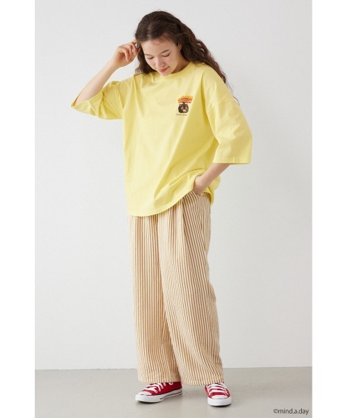 RODEO CROWNS WIDE BOWL(ロデオクラウンズワイドボウル)の「(MIND.A.DAY)SPECIAL FOODS Tシャツ(Tシャツ/カットソー・レディース・ブラック/レッド/オフホワイト/ライトイエロー・FREE)」の14枚目の写真