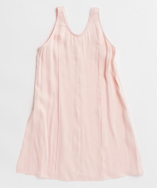 PRANK PROJECT(プランクプロジェクト)の「【2026Summer Pre-Order】サテンタンクチュニック / Satin Tank Tunic(チュニック・レディース・ホワイト/ピンク/ブラック・FREE)」の16枚目の写真