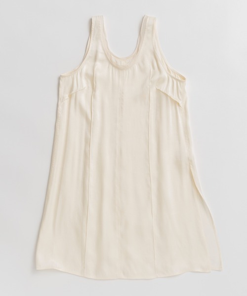 PRANK PROJECT(プランクプロジェクト)の「【2026Summer Pre-Order】サテンタンクチュニック / Satin Tank Tunic(チュニック・レディース・ホワイト/ピンク/ブラック・FREE)」の14枚目の写真