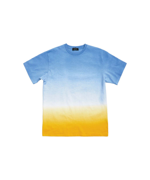 999HUMANITY(999ヒューマニティ)の「サンフェイドハーフTシャツ(オレンジ)(Tシャツ/カットソー・レディース・その他・1(S)/2(M)/3(L))」の1枚目の写真