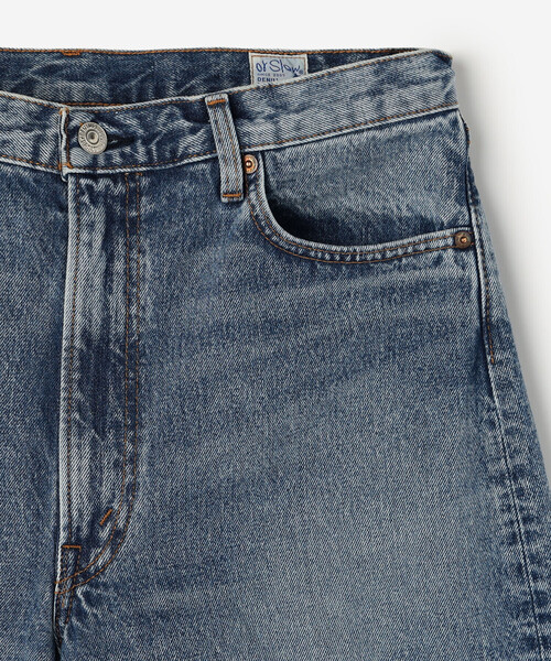orSlow(オアスロウ)の「orSlow | SUPER DAD'S FIT SHORTS MEN(デニムパンツ・メンズ・ブルー・4/2/3)」の4枚目の写真
