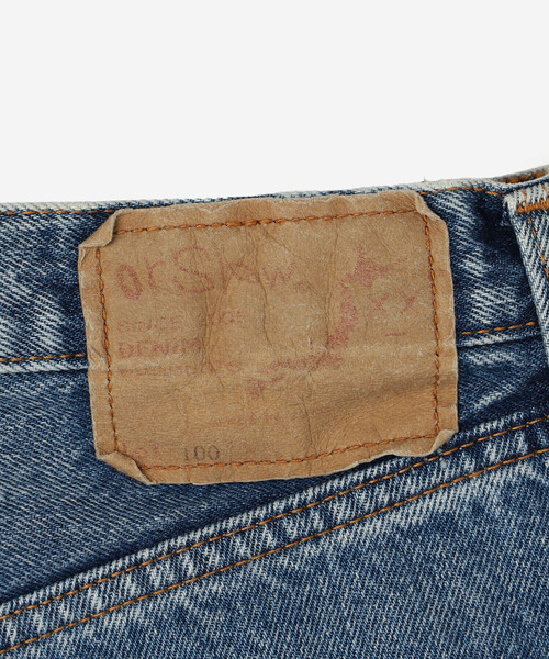 orSlow(オアスロウ)の「orSlow | SUPER DAD'S FIT SHORTS MEN(デニムパンツ・メンズ・ブルー・4/2/3)」の8枚目の写真
