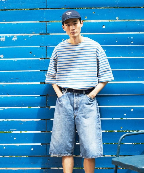 orSlow(オアスロウ)の「orSlow | SUPER DAD'S FIT SHORTS MEN(デニムパンツ・メンズ・ブルー・4/2/3)」の1枚目の写真