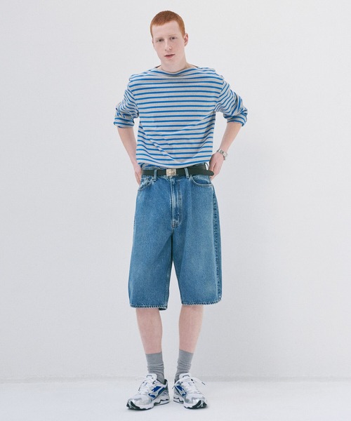 orSlow(オアスロウ)の「orSlow | SUPER DAD'S FIT SHORTS MEN(デニムパンツ・メンズ・ブルー・4/2/3)」の21枚目の写真