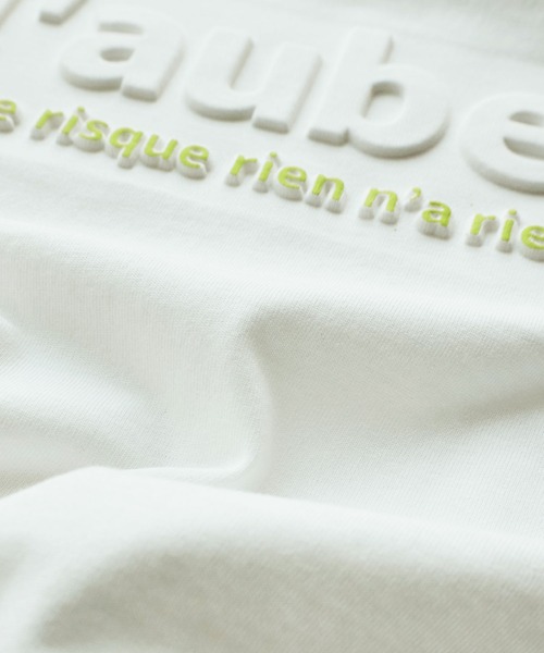 etoll.(エトル)の「UVカット&接触冷感 3DエンボスロゴTシャツ(Tシャツ/カットソー・レディース・イエロー/オフホワイト/ブラック/チャコール・FREE)」の10枚目の写真