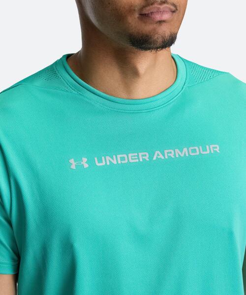 UNDER ARMOUR（アンダーアーマー）の「UAクール プロ ショートスリーブ Tシャツ（トレーニング/メンズ）（Tシャツ/カットソー・メンズ・カーキ系・L/M/XL/S/2XL）」の4枚目の写真