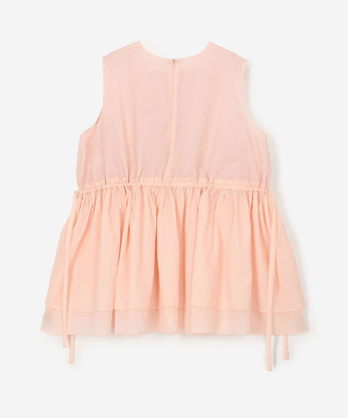 Bshop(ビショップ)の「eunoia | ノースリーブブラウス WOMEN(シャツ/ブラウス・レディース・ピンク/ブラック・ONE)」の7枚目の写真