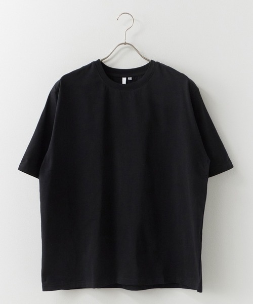 ROOPTOKYO（ループトウキョウ）の「エクストラタッチコットンクルーネックTシャツ 無地 半袖Tシャツ 秋 秋服 2026年秋冬（Tシャツ/カットソー・メンズ・ホワイト/ブラック・S/M/L）」の7枚目の写真