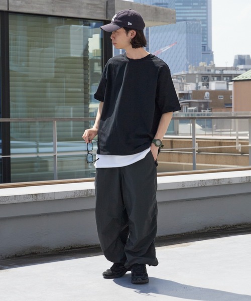 ROOPTOKYO（ループトウキョウ）の「エクストラタッチコットンクルーネックTシャツ 無地 半袖Tシャツ 秋 秋服 2026年秋冬（Tシャツ/カットソー・メンズ・ホワイト/ブラック・S/M/L）」の10枚目の写真