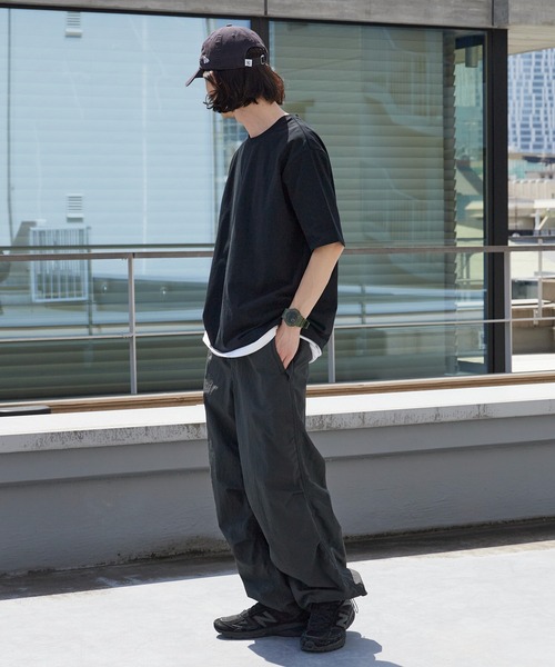 ROOPTOKYO（ループトウキョウ）の「エクストラタッチコットンクルーネックTシャツ 無地 半袖Tシャツ 秋 秋服 2026年秋冬（Tシャツ/カットソー・メンズ・ホワイト/ブラック・S/M/L）」の13枚目の写真