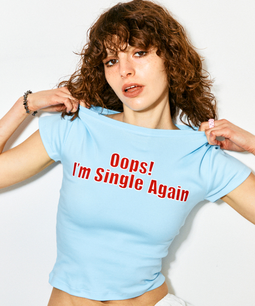 HIGHTIDEFRANKIE(ハイタイドフランキー)の「EX Archive T-Shirt Sky Blue(Tシャツ/カットソー・レディース・スカイブルー・FREE)」の7枚目の写真