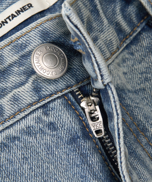 EXCONTAINER(エックスコンテナ)の「インシジョン バミューダデニムパンツ (ライトブルー)(その他パンツ・メンズ・その他・SMALL/MEDIUM/LARGE/X-LARGE)」の6枚目の写真