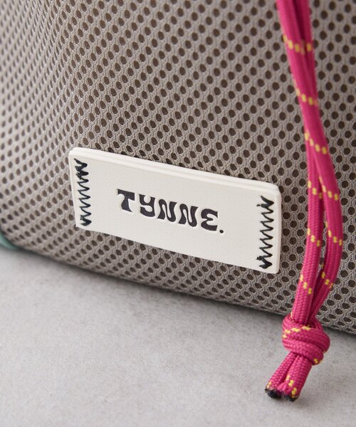 CIAOPANIC TYPY(チャオパニックティピー)の「:【TYNNE.】【軽量】2WAY配色メッシュロープ巾着バッグ(ショルダーバッグ・レディース・キャメル/グレー/カーキ/ブラック・ONE SIZE)」の14枚目の写真