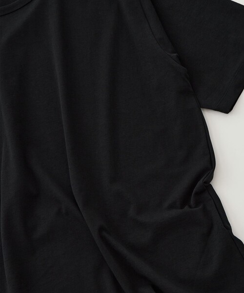 ATON(エイトン)の「【ATON/エイトン】DRY COTTON JERSEY STANDARD T-SHIR(Tシャツ/カットソー・メンズ・ホワイト/ブラック・2/4/6)」の10枚目の写真