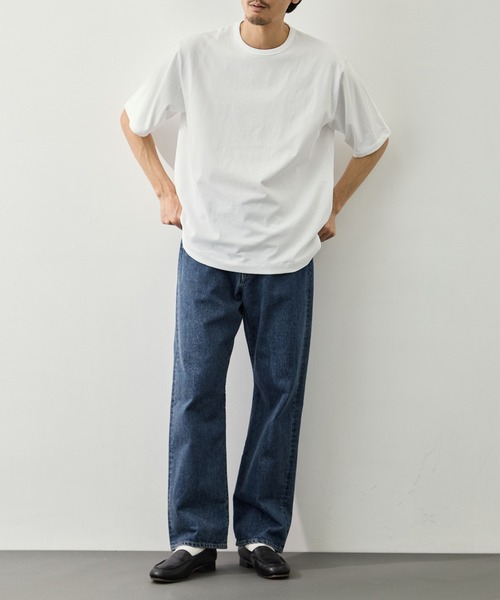 ATON(エイトン)の「【ATON/エイトン】DRY COTTON JERSEY STANDARD T-SHIR(Tシャツ/カットソー・メンズ・ホワイト/ブラック・2/4/6)」の20枚目の写真