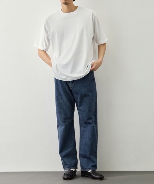 ATON(エイトン)の「【ATON/エイトン】DRY COTTON JERSEY STANDARD T-SHIR(Tシャツ/カットソー・メンズ・ホワイト/ブラック・2/4/6)」の21枚目の写真