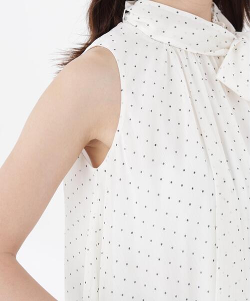 PROPORTION BODY DRESSING(プロポーションボディドレッシング)の「リボン付きギャザーブラウス / 1216210601(シャツ/ブラウス・レディース・ピンク/オフホワイト/ブラック・FREE)」の7枚目の写真