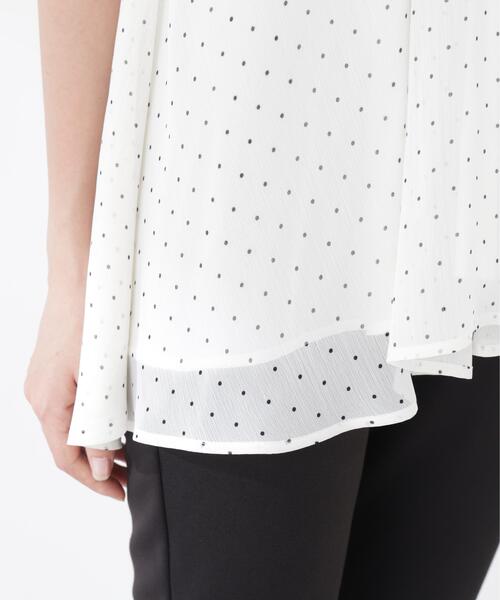 PROPORTION BODY DRESSING(プロポーションボディドレッシング)の「リボン付きギャザーブラウス / 1216210601(シャツ/ブラウス・レディース・ピンク/オフホワイト/ブラック・FREE)」の8枚目の写真
