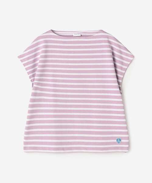 ORCIVAL(オーシバル)の「ORCIVAL | コットンロード ボートネック フレンチスリーブバスクシャツ WOMEN(Tシャツ/カットソー・レディース・ブルー系その他3/ブルー系その他2/イエロー系その他/ピンク系その他2/イエロー系その他2・1)」の5枚目の写真