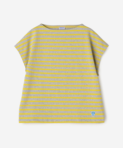 ORCIVAL(オーシバル)の「ORCIVAL | コットンロード ボートネック フレンチスリーブバスクシャツ WOMEN(Tシャツ/カットソー・レディース・ブルー系その他3/ブルー系その他2/イエロー系その他/ピンク系その他2/イエロー系その他2・1)」の6枚目の写真