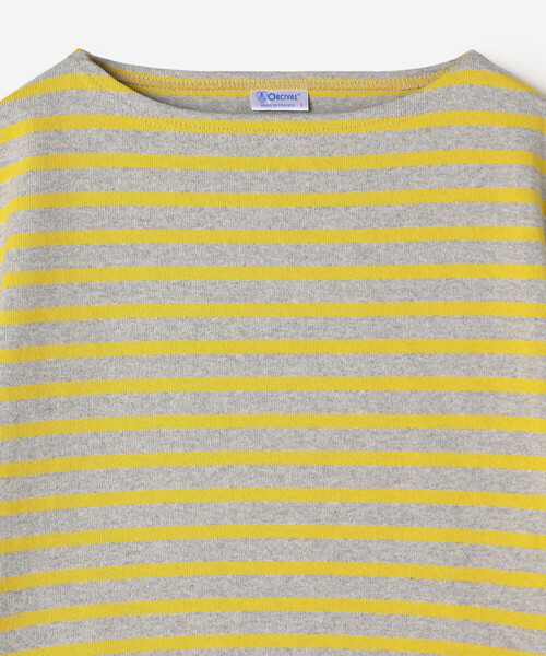ORCIVAL(オーシバル)の「ORCIVAL | コットンロード ボートネック フレンチスリーブバスクシャツ WOMEN(Tシャツ/カットソー・レディース・ブルー系その他3/ブルー系その他2/イエロー系その他/ピンク系その他2/イエロー系その他2・1)」の8枚目の写真