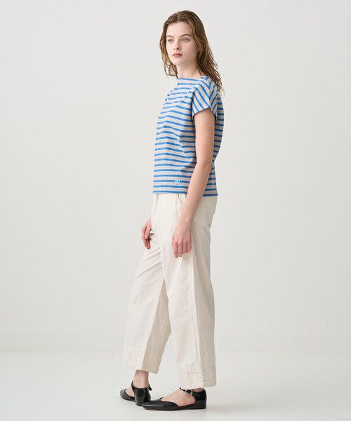 ORCIVAL(オーシバル)の「ORCIVAL | コットンロード ボートネック フレンチスリーブバスクシャツ WOMEN(Tシャツ/カットソー・レディース・ブルー系その他3/ブルー系その他2/イエロー系その他/ピンク系その他2/イエロー系その他2・1)」の16枚目の写真