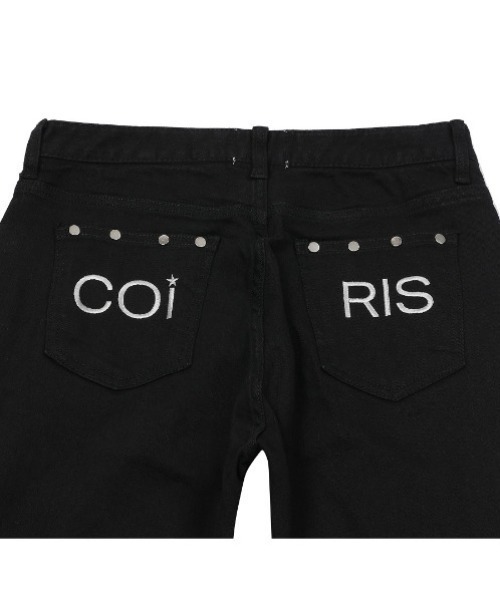 COIRIS(コイリス)の「◇COIRIS◇ブランド直輸入正規品/SELIC リベットポイントブーツ カットパンツ SELIC RIVET POINT BOOTS CUT PANTS(その他パンツ・レディース・ブラック・S/M)」の11枚目の写真