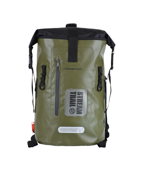 STREAM TRAIL(ストリームトレイル)の「Dry Tank-25L D2 ドライタンク 25L D2(バックパック/リュック・メンズ・ブルー/オレンジ/ブラック/イエロー/エメラルド/ピンク/ホワイト/レッド/オリーブドラブ/サンドベージュ・FREE)」の6枚目の写真
