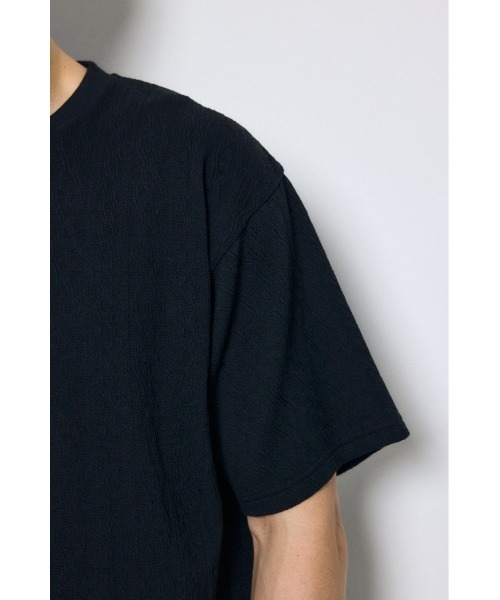 AZUL by moussy(アズールバイマウジー)の「総柄ニットソートップス(ニット/セーター・メンズ・ブラック/オフホワイト/グレー・SMALL/LARGE/MEDIUM)」の20枚目の写真