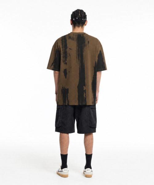 CREAM SODA LAB(クリームソーダラボ)の「ペインテッドラウドロゴ半袖Tシャツブラウン(Tシャツ/カットソー・メンズ・その他・MEDIUM/LARGE/X-LARGE)」の4枚目の写真