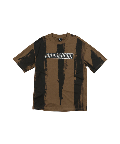 CREAM SODA LAB(クリームソーダラボ)の「ペインテッドラウドロゴ半袖Tシャツブラウン(Tシャツ/カットソー・メンズ・その他・MEDIUM/LARGE/X-LARGE)」の6枚目の写真