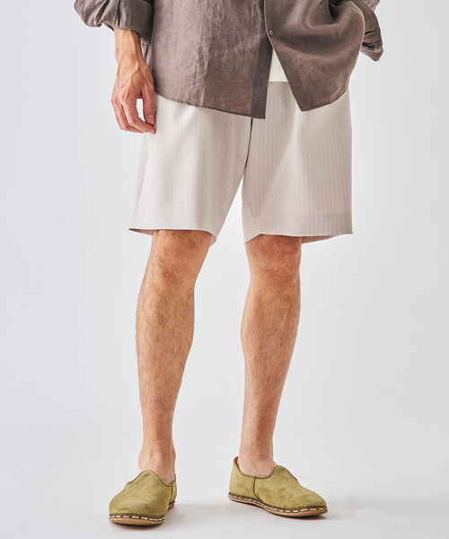 EDIFICE(エディフィス)の「ストライプ サイド アジャスト ショーツ(その他パンツ・メンズ・ネイビー/アイボリー・LARGE/MEDIUM/SMALL)」の16枚目の写真