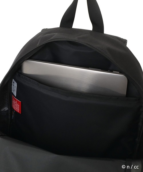 Manhattan Portage（マンハッタンポーテージ）の「ENVIROPACK JR 500D CORDURA CKW26（バックパック/リュック・レディース・ブラック・MEDIUM）」の6枚目の写真